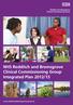 NHS Redditch and Bromsgrove Clinical Commissioning Group Integrated Plan 2012/13