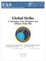 Global Strike A Chronology of the Pentagon s New Offensive Strike Plan