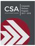CSA. Commerce Students Association. Corporate Partners Program