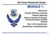 MODULE 1: Air Force Personnel Center