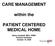 CARE MANAGEMENT. within the PATIENT CENTERED MEDICAL HOME