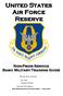 United States Air Force Reserve. Non-Prior Service Basic Military Training Guide