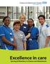Excellence in care Nursing & Midwifery at Chelsea and Westminster
