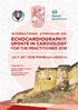 ECHOCARDIOGRAPHY: UPDATE IN CARDIOLOGY FOR THE PRACTITIONER 2018 INTERNATIONAL SYMPOSIUM ON: JULY 25TH 2018 MOMBASA (KENYA)