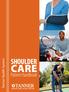 SHOULDER. Tanner Health System CARE. Patient Handbook SHOULDER CARE PATIENT HANDBOOK
