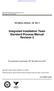 Integrated Installation Team Standard Process Manual Revision 2