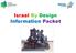 Israel By Design Information Packet