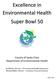 Excellence in Environmental Health Super Bowl 50