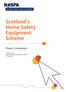 Scotland s Home Safety Equipment Scheme. Phase 2 evaluation