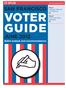 Voter. Guide. San Francisco SPUR. Ballot analysis and recommendations. Prop. A Garbage Collection and Disposal No