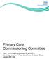 Primary Care Commissioning Committee