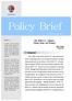 Policy Brief. The ROK-U.S. Alliance: Current Issues and Prospect. Ⅰ. Background. No /May Choi Kang Professor. IFANS is...