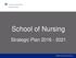 School of Nursing. Strategic Plan