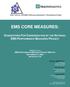EMS CORE MEASURES: SUGGESTIONS FOR CONSIDERATION BY THE NATIONAL EMS PERFORMANCE MEASURES PROJECT
