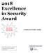 2018 Excellence in Security Award