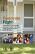 Renovate Right. Important Lead Hazard Information for Families, Child Care Providers and Schools