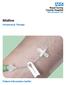 Midline. Intravenous Therapy. Patient information leaflet