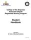 College of the Sequoias Associate Degree Registered Nursing Program. Student Handbook Years of Nursing Excellence