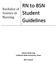 RN to BSN Student Guidelines