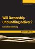 Will Ownership Unbundling deliver?