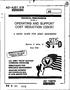 DTIC OPERATING AND SUPPORT COST REDUCTION (OSCR) AD-A ,NdLICTE A BASIC GUIDE FOR ARMY MANAGERS. May Warren H. Gille, Jr.