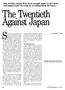 The Twentieth Against Japan