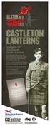 CASTLETON LANTERNS. Imagesof Unknown Servicemen.