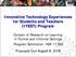 Innovative Technology Experiences for Students and Teachers (ITEST) Program