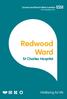 Central and North West London NHS Foundation Trust. Redwood Ward. St Charles Hospital