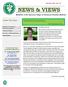 NEWS & VIEWS. President s Commentary. Dr. Marianne Ash. Inside This Issue. Newsletter of the American College of Veterinary Preventive Medicine