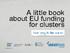A little book about EU funding for clusters. Your way to the euros