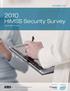 HIMSS Security Survey
