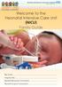 Welcome to the Neonatal Intensive Care Unit (NICU) Family Guide