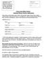 Clovis East High School National Honor Society Application