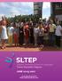 SLTEP Sabancı University School of Languages Trainer Education Program