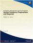 Emergency Management and Fire Protection Nuclear Emergency Preparedness and Response. REGDOC , Version 2