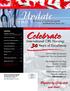 Celebrate. Register by July 15th and $ave! International ORL Nursing: Years of Excellence. SOHN 30th Anniversary Congress and Nursing Symposium