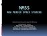 NMSS NEW MEXICO SPACE STUDIES. A Special Interest Group of the Upper Rio FM Society