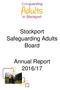 Stockport Safeguarding Adults Board. Annual Report 2016/17