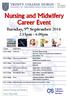 Nursing and Midwifery Career Event