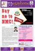 Say no to NMC! President s Message FORTHCOMING EVENTS. MONTHLY MEETING 31st Jan Wednesday. Issue 174 January 2018