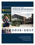 SCHOOL OF NURSING. Loretto Heights. Pre-Nursing / Pre-Licensure / Undergraduate Student Handbook