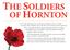 THE SOLDIERS OF HORNTON