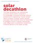 THE UNITED STATES DEPARTMENT OF ENERGY PRESENTS. solar decathlon