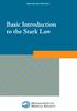 MMS STARK LAW ISSUES BRIEF 1. Basic Introduction to the Stark Law