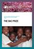 THE DEVELOPMENT ASSISTANCE COMMITTEE: ENABLING EFFECTIVE DEVELOPMENT THE DAC PRIZE