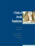 A Study of Jewish Foundations