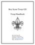 Boy Scout Troop 420. Troop Handbook