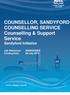 COUNSELLOR, SANDYFORD COUNSELLING SERVICE Counselling & Support Service Sandyford Initiative