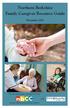 Northern Berkshire Family Caregiver Resource Guide